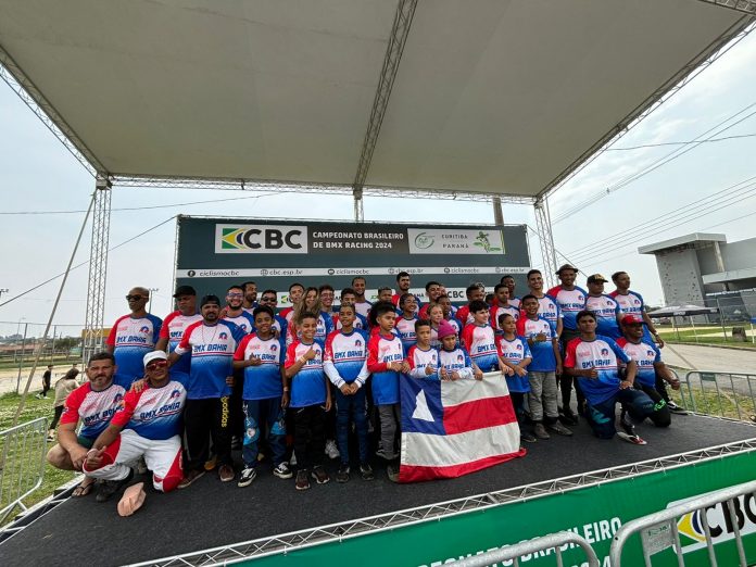 Nove ciclistas da delegação baiana sobem ao pódio no Campeonato Brasileiro de BMX