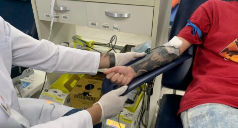 Imagem do post Hemoba reduz tempo de espera para doadores com tatuagem