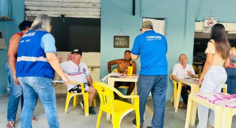 Imagem do post Limpurb realiza ação educativa de limpeza na Barra