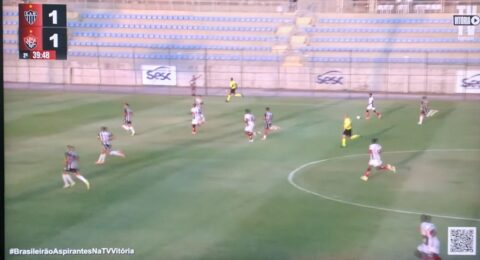 Imagem do post Vitória estreia com empate no Brasileiro de Aspirantes