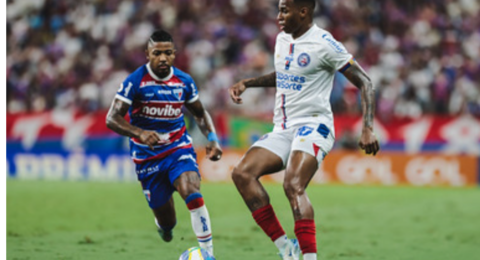 Imagem do post Marinho desequilibra e Bahia é goleado pelo Fortaleza