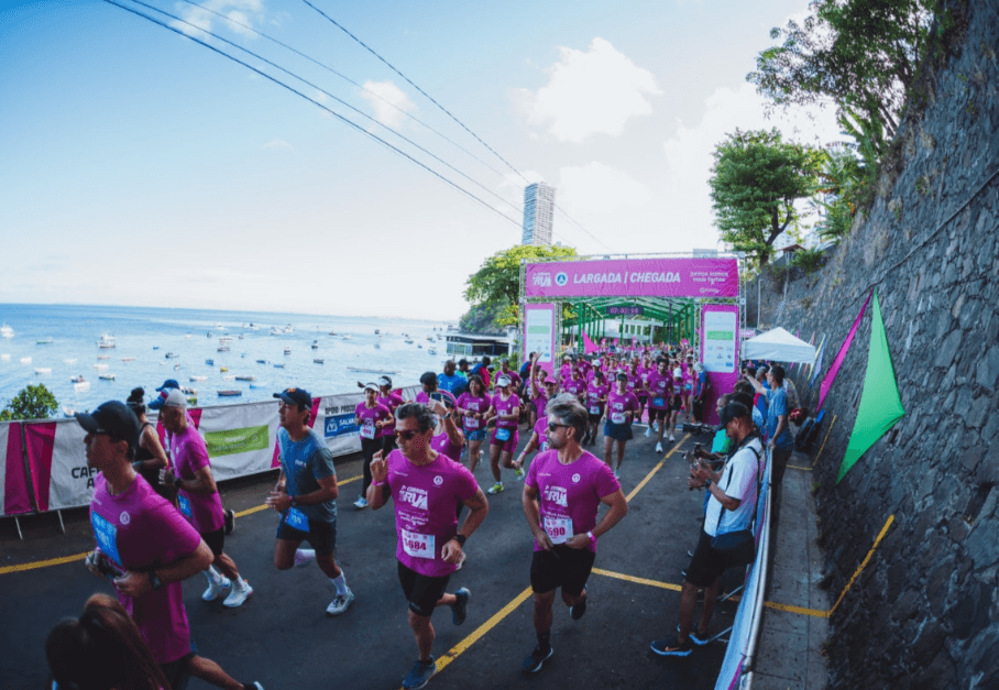 3ª Corrida de Rua do Yacht Clube acontece em outubro com foco em conscientização sobre câncer de mama e próstata