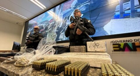 Imagem do post Em pouco mais de 8 meses, polícia baiana apreende 55 fuzis e iguala número de 2023