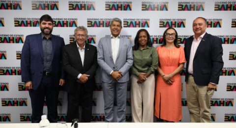 Imagem do post Governador Jerônimo Rodrigues recebe Luiz Caetano,  vencedor das eleições em Camaçari