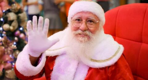 Imagem do post Papai Noel chega de carro elétrico para inauguração de Natal do Shopping Paseo