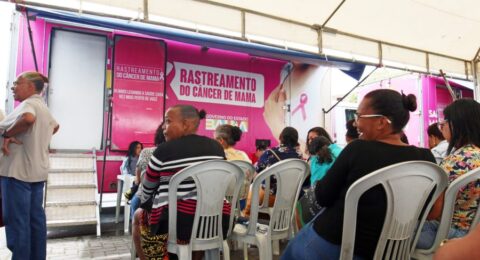 Imagem do post A Campanha Outubro Rosa inicia com a realização de mais de mil mamografias e a oferta de 30 mil exames em todo o estado.