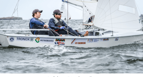 Imagem do post Bernardo Peixoto e Gustavo Baiano são campeões do Estadual de Vela na classe Snipe