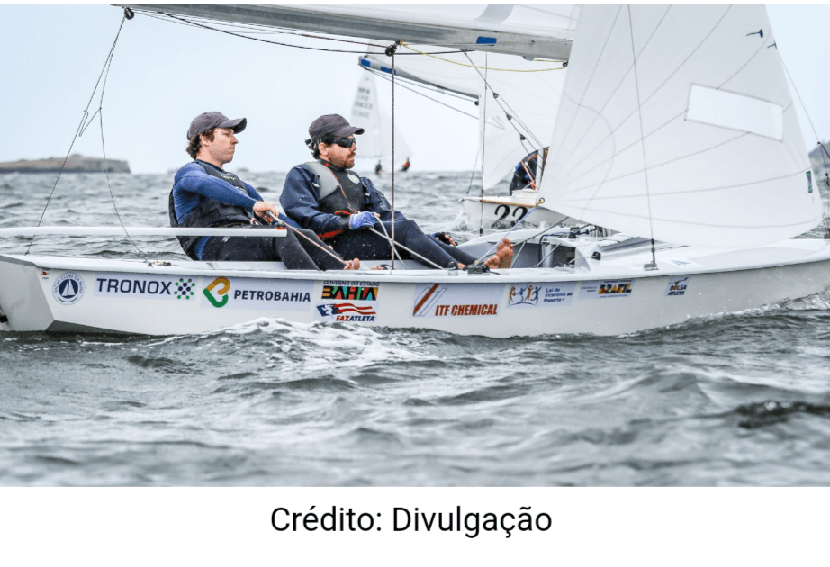 Bernardo Peixoto e Gustavo Baiano são campeões do Estadual de Vela na classe Snipe