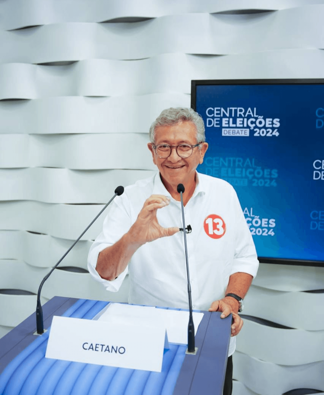 Com mais de 51% dos votos, Luiz Caetano é eleito prefeito de Camaçari