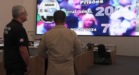 Imagem do post Sistema de Reconhecimento Facial atinge a marca de 2 mil foragidos alcançados na Bahia