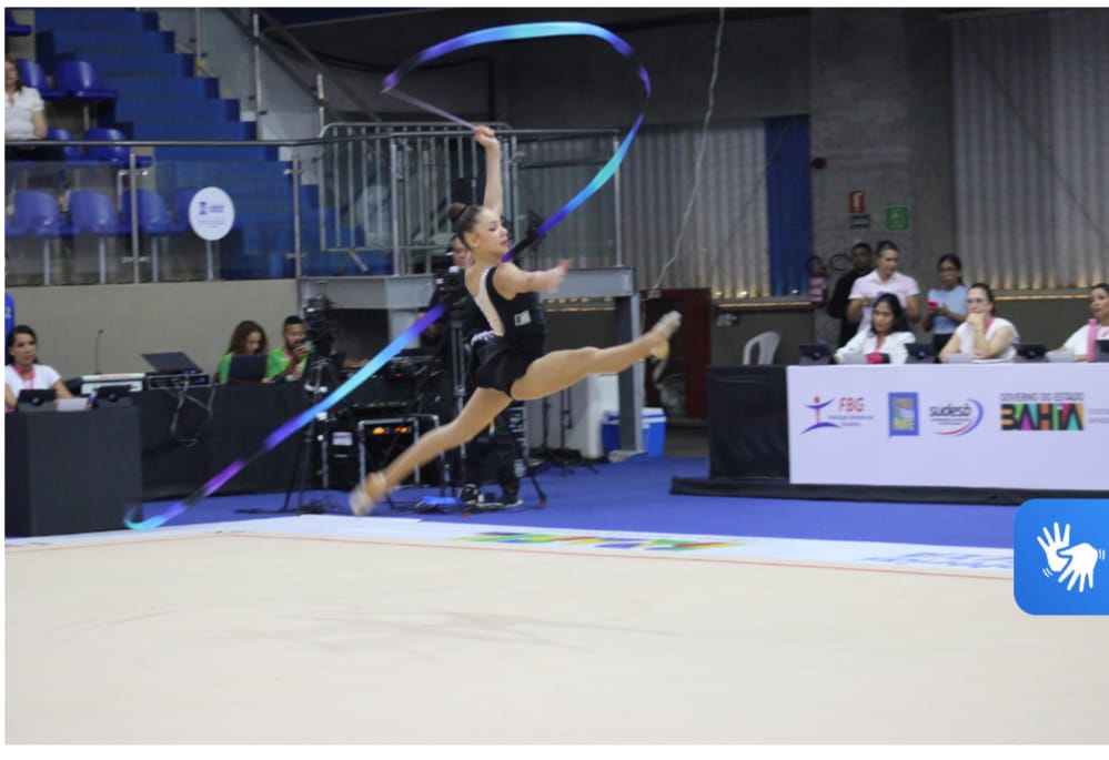 Arena de Esportes sedia competições estaduais de ginástica rítmica, aeróbica e artística neste final de semana