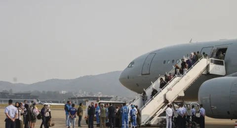 Imagem do post Aeronave parte de SP para terceiro voo de repatriação de brasileiros