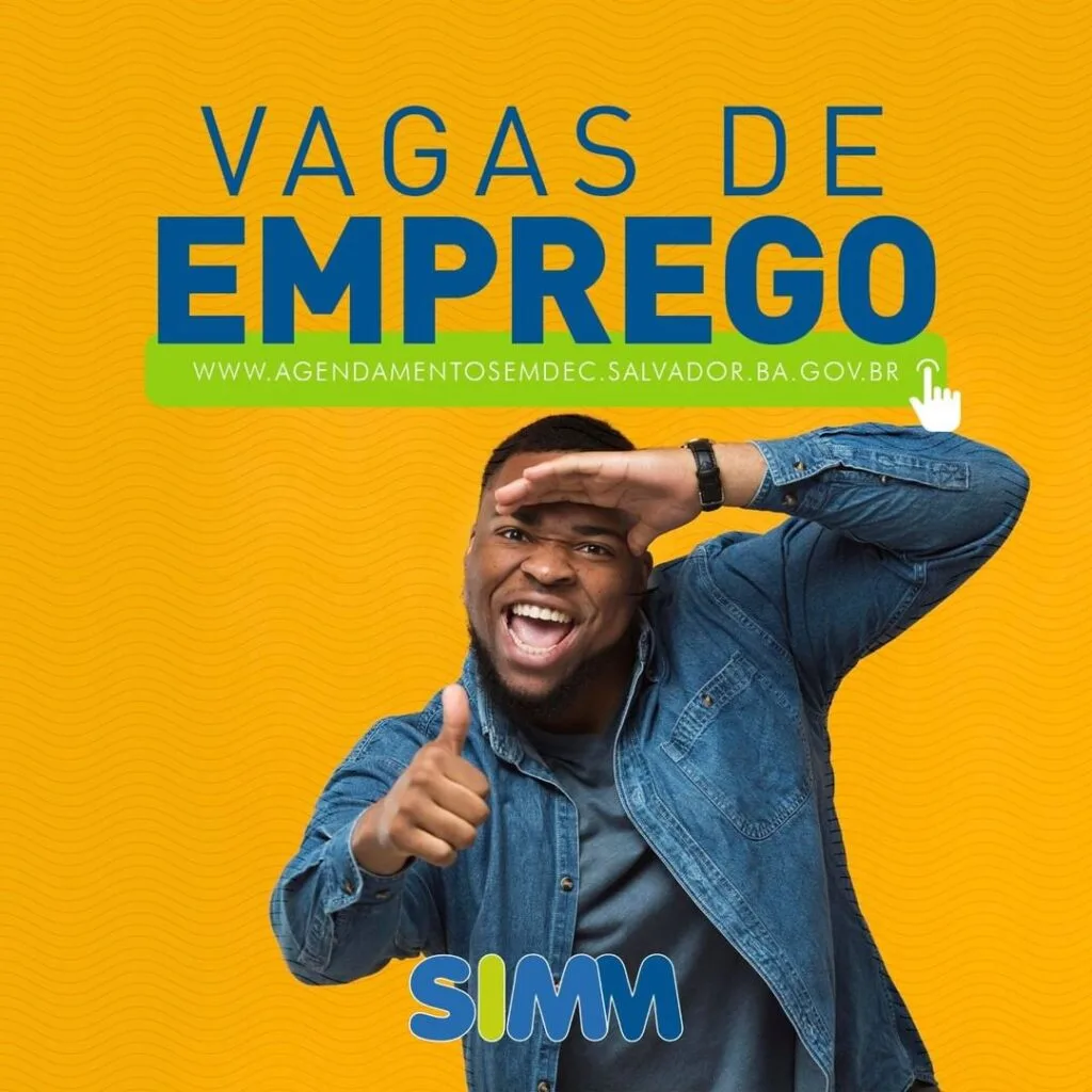 Simm oferece 58 vagas de emprego nesta segunda-feira (25)
