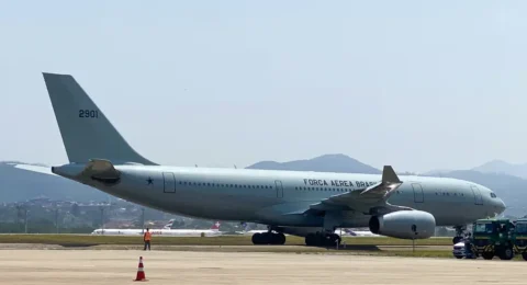 Imagem do post Segundo voo da Operação Cedro chega a São Paulo