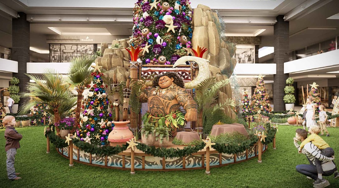 Moana inspira Natal de Sonhos do Shopping Paralela