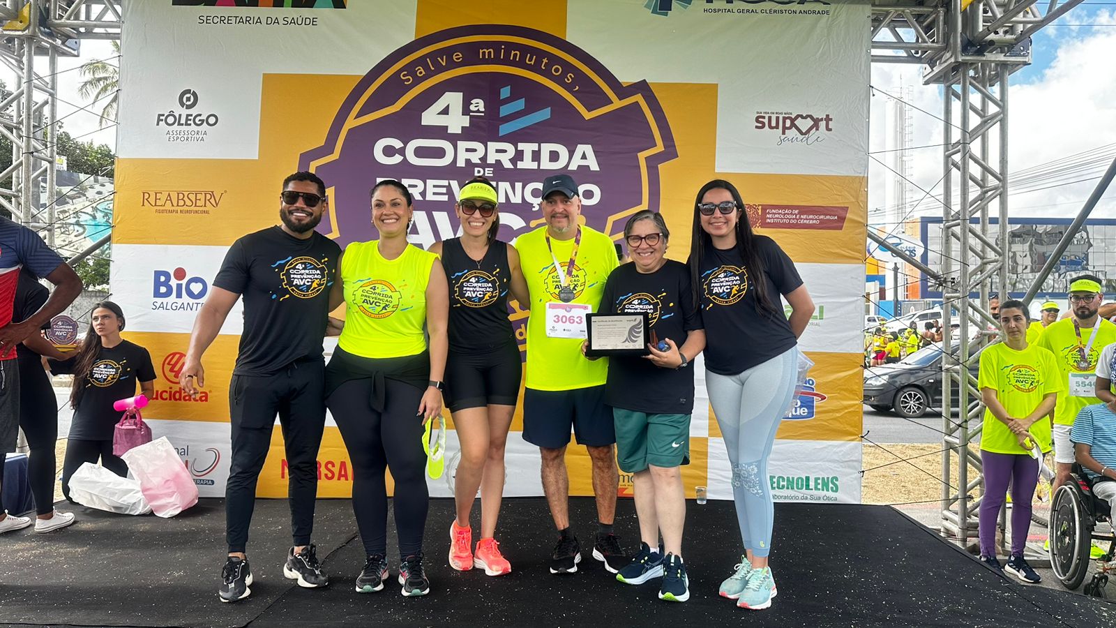 Hospital Clériston Andrade recebe Certificação de Qualificação Angels Durante 4ª Corrida de Prevenção ao AVC