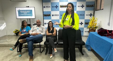 Imagem do post Núcleo de Feridas do Hospital Clériston Andrade reforça prevenção a lesões por pressão com ações educativas