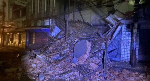 Imagem do post Prédio desaba no Centro de Salvador