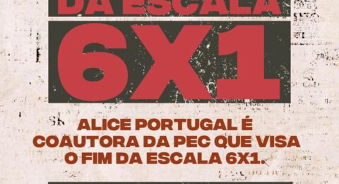 Imagem do post Alice Portugal defende redução da jornada de trabalho 6×1