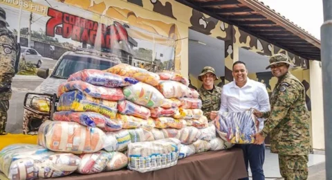 Imagem do post Bahia Sem Fome recebe uma tonelada de alimentos arrecadados pela Polícia Militar