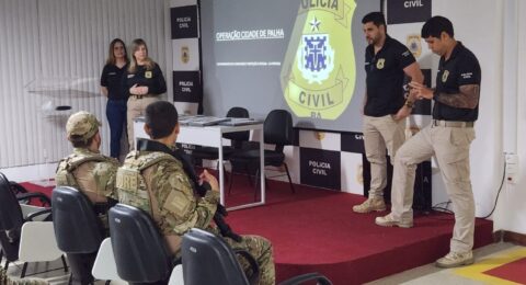 Imagem do post Liderança de grupo criminoso é preso em Salvador na Operação Cidade de Palha