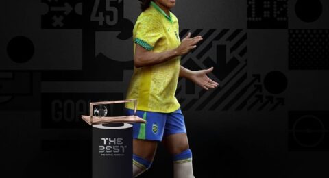 Imagem do post Marta vence 1º Troféu Marta de gol mais bonito do ano