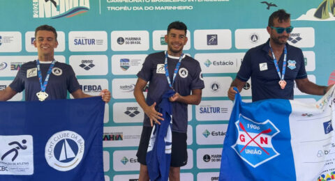Imagem do post Atletas baianos conquistam título Sul-Americano e dominam o Ranking Nacional de Águas Abertas