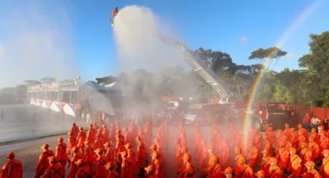 Imagem do post Forças de Segurança ganham reforço de mais 328 novos bombeiros militar