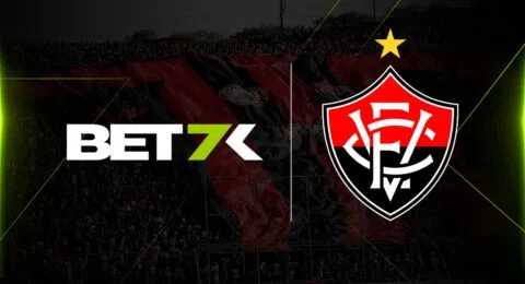 Imagem do post Vitória anuncia patrocínio Master da Bet7K por três temporadas