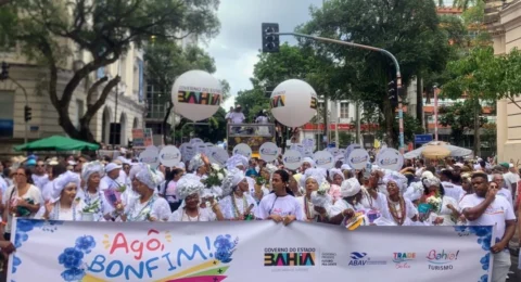 Imagem do post Setur-BA e trade comemoram na Lavagem do Bonfim liderança nacional do turismo baiano