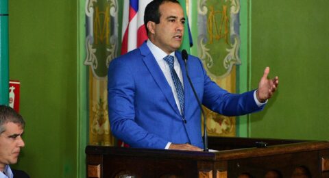 Imagem do post Em discurso de posse, Bruno Reis cita mobilidade, saúde e segurança como prioridades do seu segundo mandato em Salvador