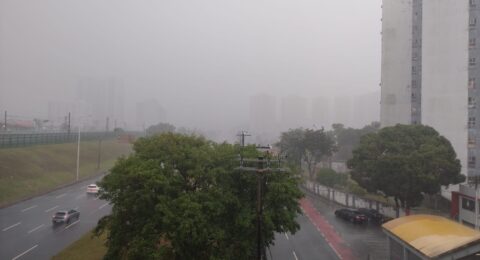 Imagem do post Acumulado de chuvas em Salvador nas últimas 48 horas ultrapassa o esperado para todo o mês de janeiro