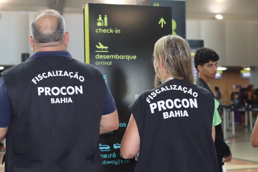 Procon-BA monitora e fiscaliza voos no Aeroporto Internacional de Salvador