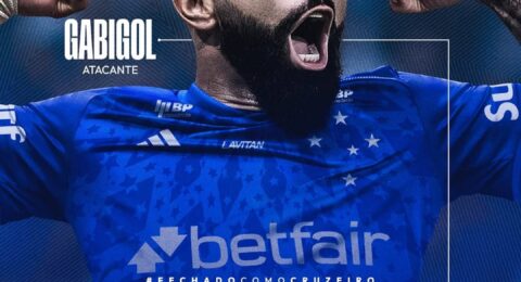 Imagem do post Cruzeiro anuncia a contratação do atacante Gabriel Barbosa