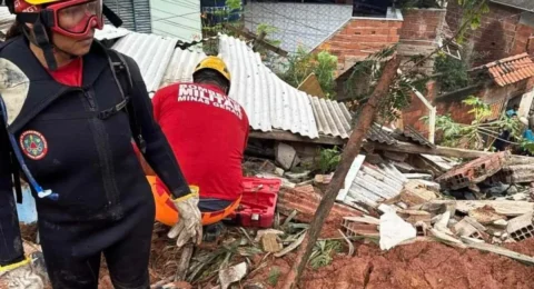 Imagem do post Chuvas provocam deslizamentos e deixam pelo menos seis mortos