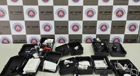 Imagem do post Polícia Militar apreende câmeras clandestinas na região de Brotas