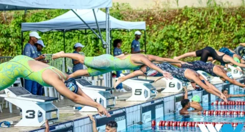 Imagem do post Piscina Olímpica da Bahia sediou primeiras competições de natação em 2025