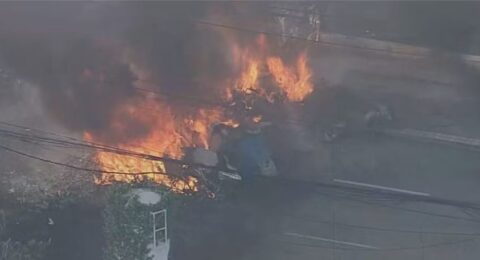 Imagem do post Avião cai em Avenida na Zona Oeste de São Paulo