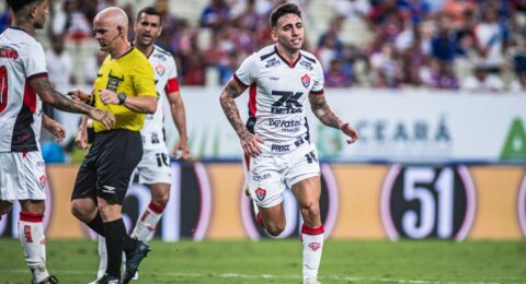 Imagem do post Vitória amplia invencibilidade e vence Fortaleza de virada pela Copa do Nordeste
