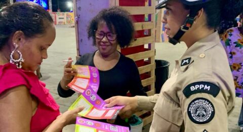 Imagem do post PMBA reforça proteção à mulher durante o Carnaval