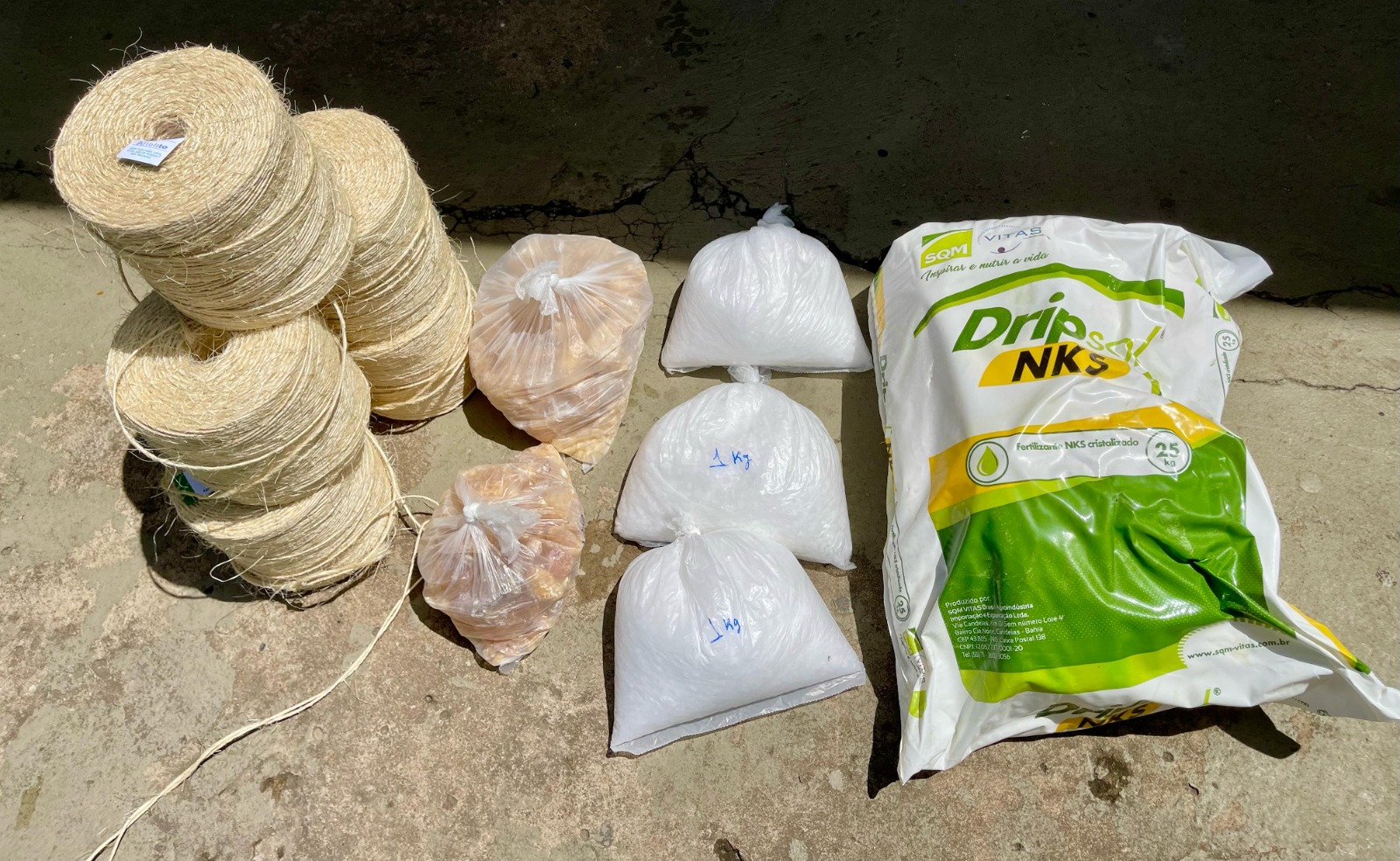 PM apreende mais de 30kg de materiais para fabricação de espadas