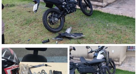 Imagem do post Moto é recuperada de desmanche em Lauro de Freitas