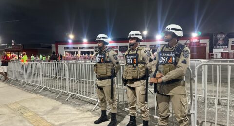 Imagem do post Vitória x Universidad Católica do Equador contará com 266 policiais militares