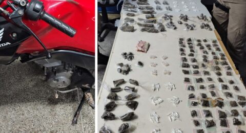 Imagem do post Suspeitos de tráfico são presos em flagrante pela PM em Simões Filho