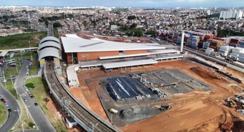 Imagem do post Obras da nova Rodoviária de Salvador chegam a 84% de execução