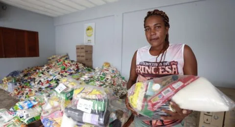 Imagem do post Quatro toneladas de alimentos arrecadadas na Micareta reforçam combate à fome em Feira de Santana