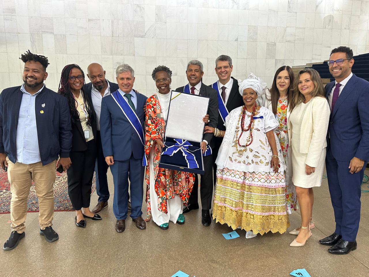 Jerônimo Rodrigues recebeu a mais alta honraria brasileira