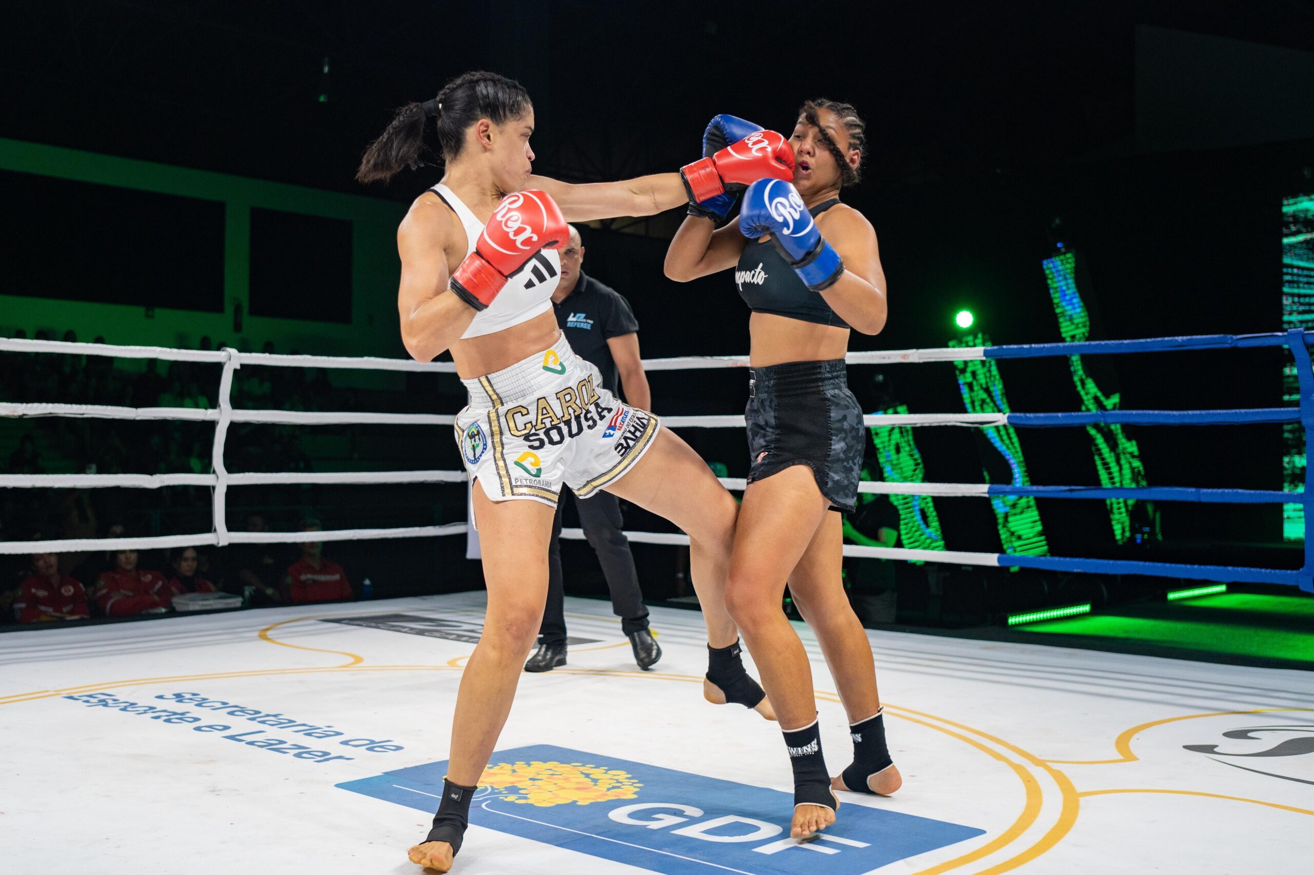 Atleta baiana patrocinada pela Petrobahia conquista evento de kickboxing