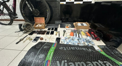 Imagem do post Grupo é preso por furto, receptação e tráfico de drogas