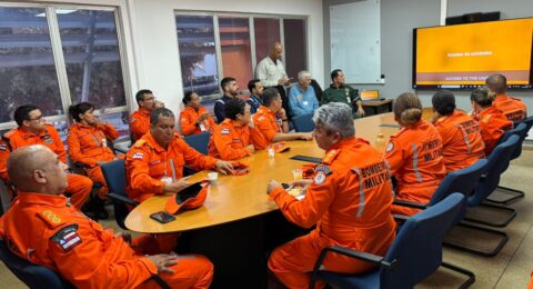 Imagem do post Bombeiros visitam empresas do Polo Petroquímico de Camaçari